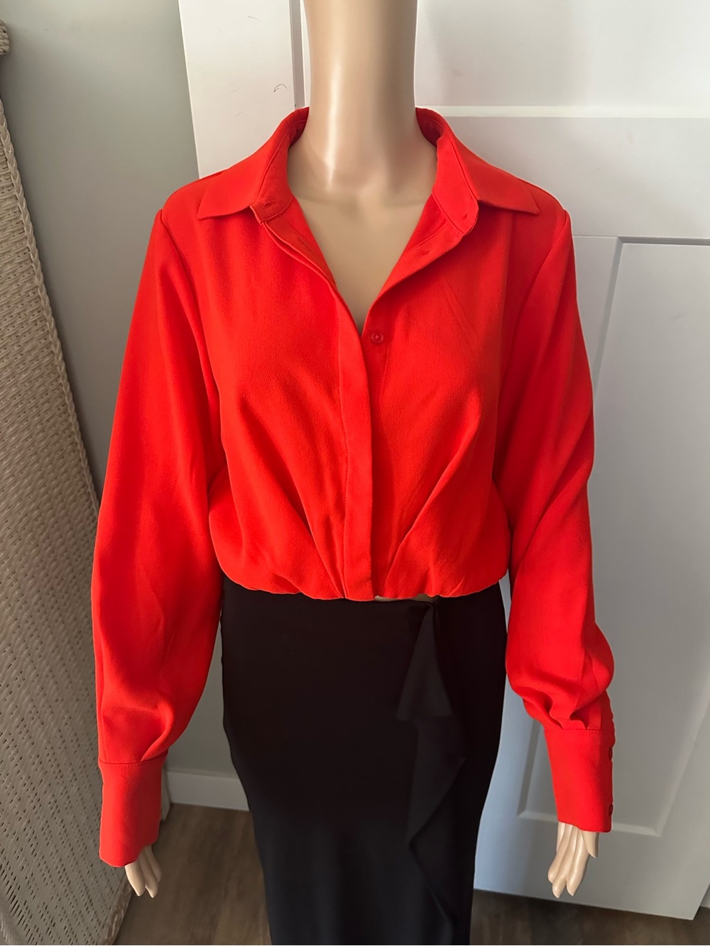 Dynamite Cropped Blouse